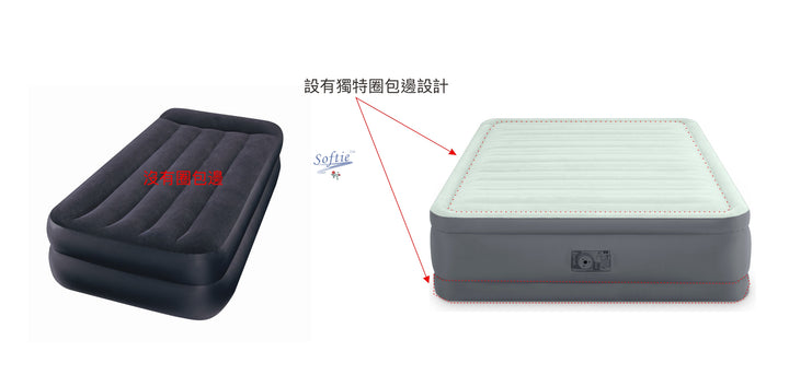 INTEX PREMAIRE PLUSH AIR BED (承托力加強版)