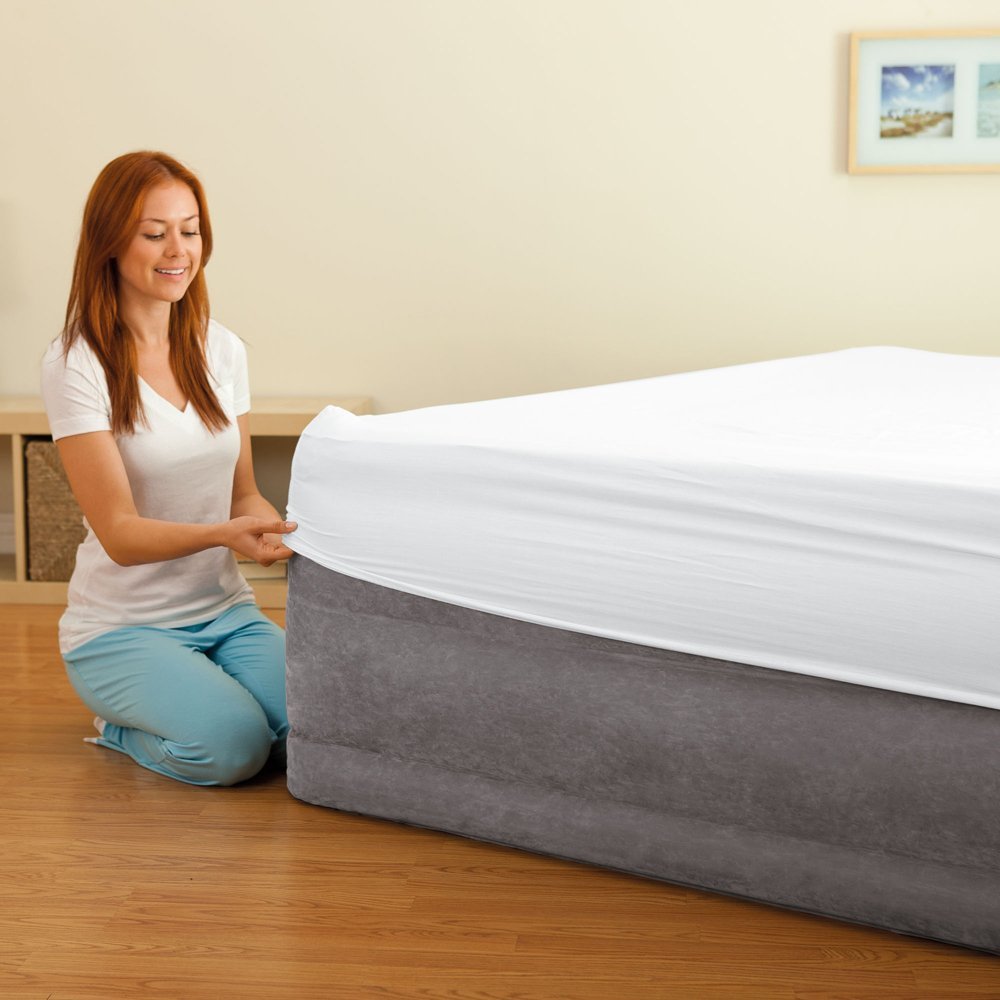 intex headboard backboard electric air bed