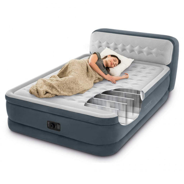 intex headboard backboard electric air bed